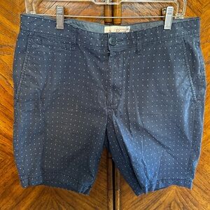 Original Penguin Men's Blue Patterned Shorts